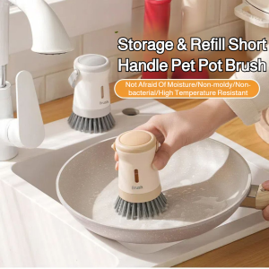 Kitchen special pot washing brush set