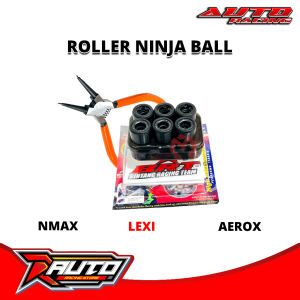 NMAX OLD Roller BRT Ninja Ball Nmax Aerox Lexi Roler BRT Ninja Ball ROLLER racing BLACK DIAMOND MOTORCYCLEnmax brt