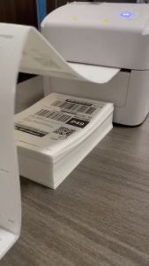 White Shipping Label Stickers A6 (100x150mm) - 500 Pcs/Roll