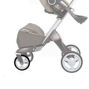 Stroller Wheel Tire For Stokke Xplory V2/3/4/5/6/X Pushchair Front Wheel Tubeless PU Tire DIY Baby Buggy Replace Accessories