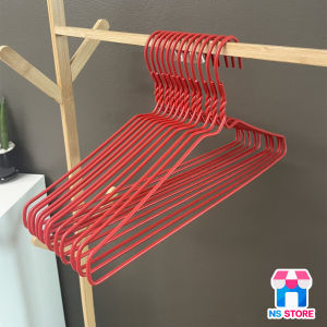 ไม้แขวนเสื้อ ไม้แขวนผ้า ไม้แขวน ไม้แขวนราคาถูก ที่ตากผ้า ไม้แขวนลวด ไม้แขวนแพ็ค ส่งคละสี แข็งแรงทนทาน รับน้ำหนักได้เยอะ