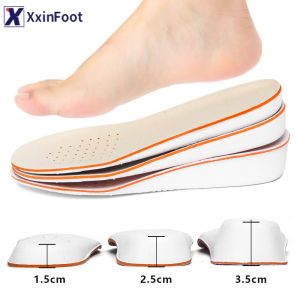 1.5cm / 2.5cm / 3.5cm Height Increase Insoles High Full Memory Foam Shoe Cushion Pads for Men and Women