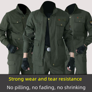 Coverall Suits Men Overalls Sheet-Suits for the Construction Site, Factory, Welder, Mechanics - Labor Protection Equipment