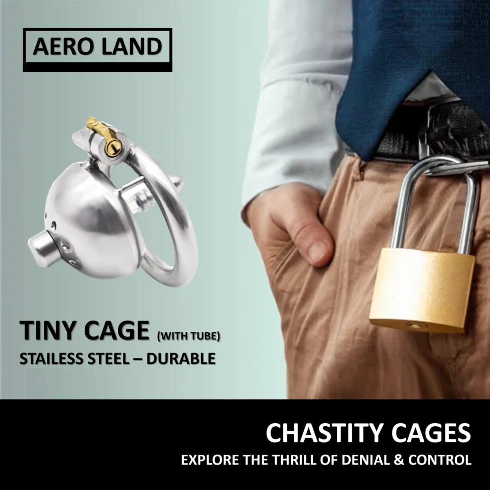 Super Small Tiny Cages Metal Chastity Cage With Tube Sex Toys For Men Dick  Plug Dick Rings Chastity Belt For Men Mastubators SM Toys | Lazada