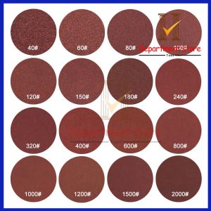 【COD】Velcro Sanding Disc 4 inch / 5 inch (Round Abrasive Paper) Grit #60 80 100 120 180 240 320 400