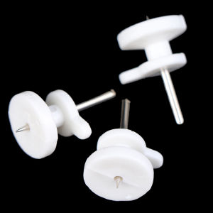 [Habilulu] 10Pcs Small Wall Mounted Hooks Non-Trace Nail for Concrete Cinder Block Hardwood