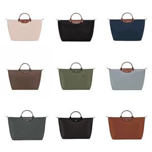 Longqi 2026 Spring special large nylon hot-selling womens bag lightweight large-capacity tote bag portable foldable handbag
