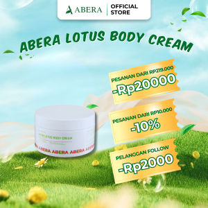Krim Putih Badan Abera/Membntu mencerahkan tubuh dan meningkatkan warna kulit secara alami