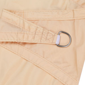 Waterproof Rainproof Sun Shade Sail Balcony Bonsai Awning Canopy Sunproof Netting 98% Anti UV Mesh Block for car Garden Party Courtyard Parking Lot Patio