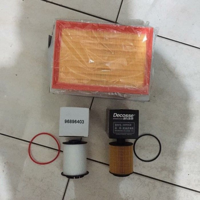 Ready Paket FILTER OLI Spin Diesel FILTER UDARA dus putih FILTER SOLAR ...