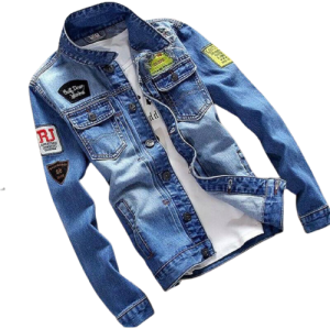 Jaket Jeans Premium Kualitas 2021 & Model SANGHAI Tempel BULU