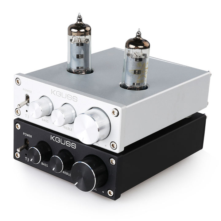 NEW KGUSS T3 MINI Bile 6K4 Preamp Tube Amplifier Buffer HIFI Audio Preamplifier Treble Bass