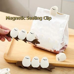 OKDEALS01 Plastic Bird ic Sealing Clip Moisture-proof Sealed Fresh-keeping Clip Multi-functional Cute Refrigerator  Household