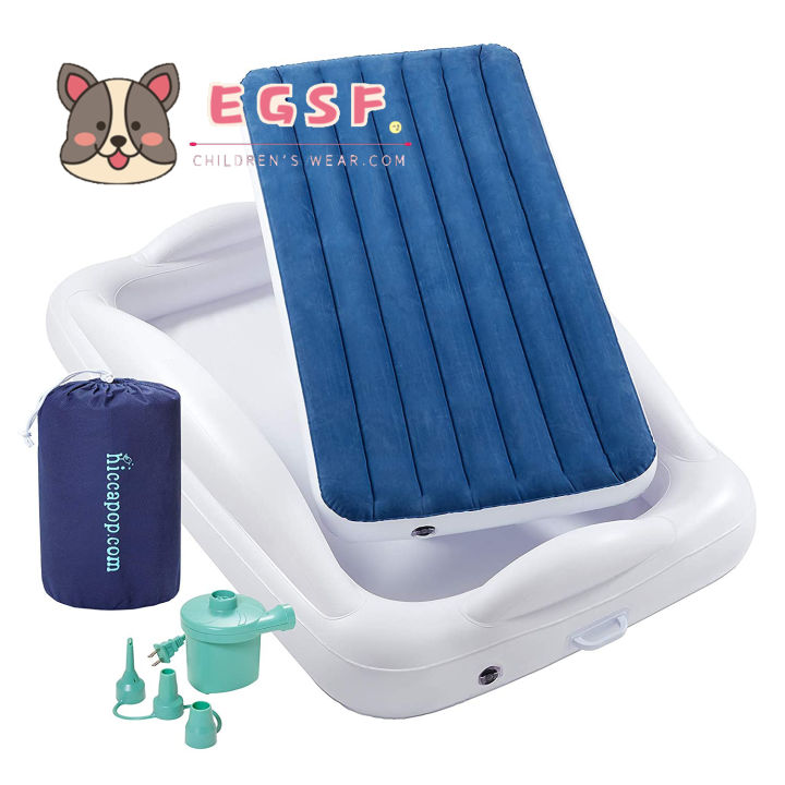 Buy RAPTAVIS Twin Size Air Mattress Sofa Bed With Headboard And Pillow Inflatable Bed For Outdoor Overnight
