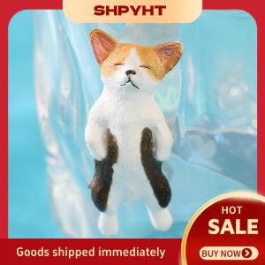 SHPYHT✨ Cute Mini Corgi Resin Doll Car Dashboard Accessory Dog Ornament for Auto Interior Animal Decor for Desk and Office Gift