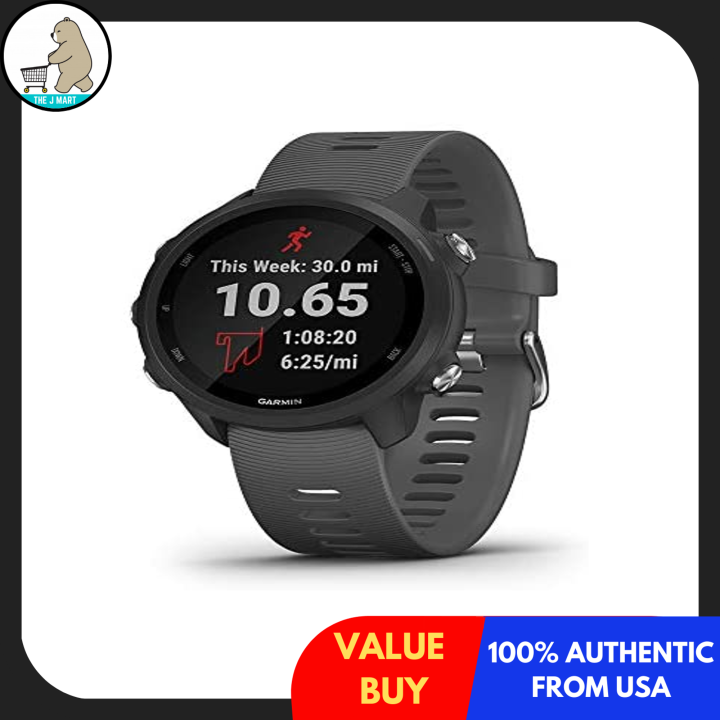 Slate Gray Garmin Forerunner 245 SG SELLER) Garmin Forerunner 245