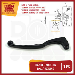 Handel Kopling Rx King (PSP) Hitam Handle Lever Tuas Tarikan Kopleng Yamaha RXS RXK RX Spesial