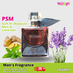 Mulegh Parfum - PSM 20-60ml | Parfum Pria Wangi 12Jam 24Jam & 36Jam