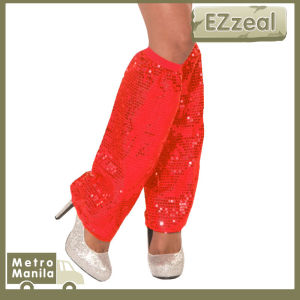 1pair Sequins Leg Stage Performance Sequin Leg Cover Women Girls Harajuku Leg Cover