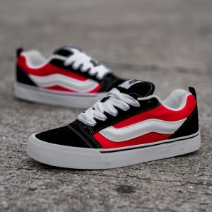 DISKON 75 % Vans Knu Termurah Sepatu Skool Buat Cewek Cowok Sepatu Tertrend Recomeded