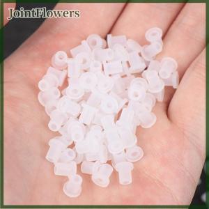 JointFlowers 50PCS CISS Hollow Plug Transparent Ink Rubber Plug Empty Connector for