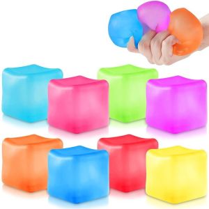 Schylling Needoh Nice Cube Sensory Fidget Cube Stress Relief Anxiety Sensory Tool for Focus ADHD & Office Desk Calming Gadget