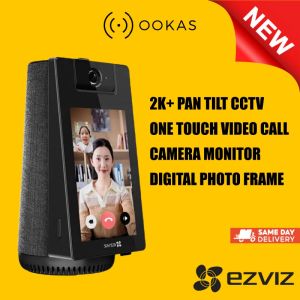 EZVIZ S10 2K+ Smart Calling Camera with 4" Touch Display | Motorized Pan | Bluetooth Speaker | CCTV Monitor | Video Call