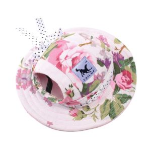 OUTOPEN Breathable Mesh Cloth Canvas Sun Cap Pet Products Cat Hat Dog Caps Sunhat