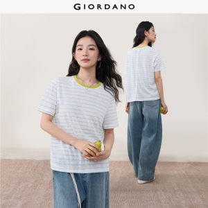 Giordano Women Women Round Neck T-Shirt Free Shipping 18326708
