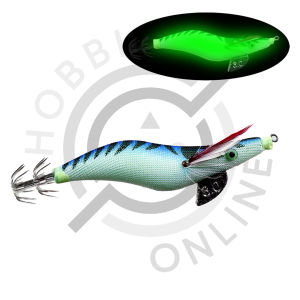 Squid Lure Umpan Pancing Egi 12cm 22g GlowSquid (USLA2) Fishing Bait