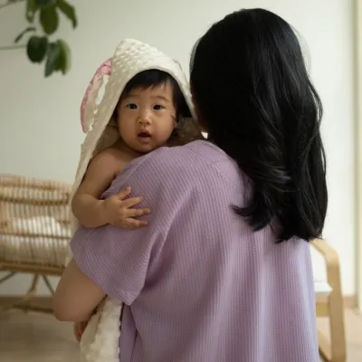 Baby Loop Selimut Hoodie Blanket Minky Edition