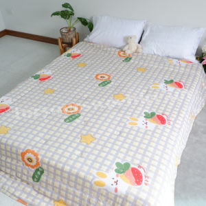 ผ้าห่ม ผ้านวม  ผ้าห่มนวม ใยไหม ใยไหมน้ำแข็ง 7ฟุต นุ่มลื่น นิ่ม ลายน่ารัก ห่มสบาย ระบายอากาศได้ดี