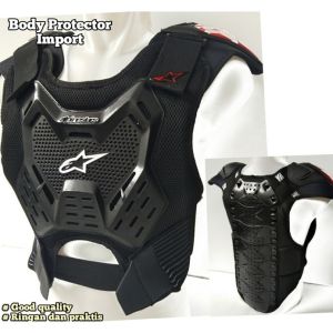 alpinstars Rompi Body Protector R1 waterproof untuk motor cross trail motocross touring bikers cross rider