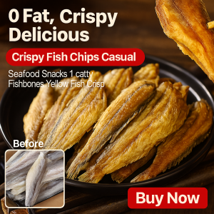 Fish Chips Non-frying Leisure Snacks Deep Sea Small Yellow Fish Relieve Cravings Delicious Deodorant