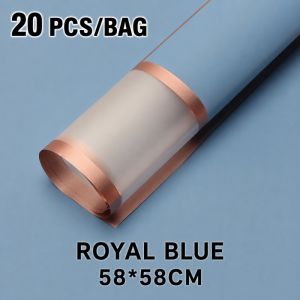 BUY 10 TAKE 10 Flower Wrapping Paper Rose Gold Edge Waterproof DIY Bouquet Wrapping Paper