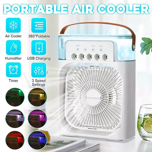 Kipas Angin Humidifier AC Air Cooler Fan SO-003 Pendingin Udara Ruangan Mini