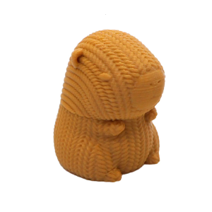 Rotating Capybara Print Sculpture Rotation Handcrafted Room Movable Cartoon Home offices Decoration Gift