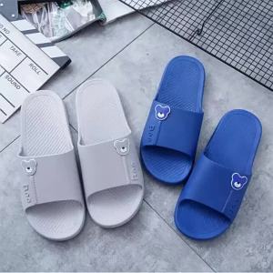 MenS Summer Home Slippers Non-Slip Soft Sole PVC Simple Home Sandals Free Shipping