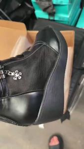 [Free Shipping] WomenS New Fashion Versatile Wedge Sandals Breathable Mesh Boots Open-Toe Cool Boots Roman Short Boots Comfortable Mom Shoes