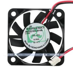 40mm RDL4010B 12V 0.06A Ball Bearing Fan Low Power Consumption Quiet Cooling for Electronics