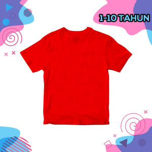 Kaos Polos Anak Usia 1-10 Tahun Paling Trendy!!!