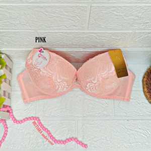 Push Up Bra Tally 910 Pakai Kawat Size 32-38 A-B /BH Busa Tebal Brukat Tally / Bra Double Busa Tally