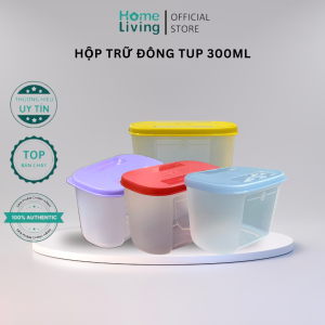 Hộp Trữ Đông TUPPERWARE 300ML Màu Ngẫu Nhiên(Lẻ Không Hộp Giấy)Hộp Bảo Quản Dùng Cho Tủ Lạnh Mini