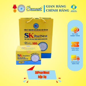 SKPearlNest Khánh Hòa Đặc sản yến sào tinh chế hộp 5g.