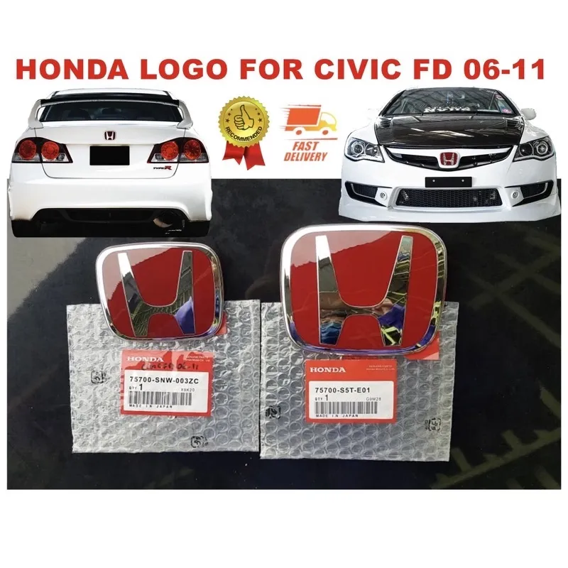 2006 honda deals civic grille emblem