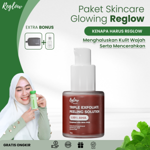 Reglow Serum Exfoliasi Serum Wajah Exfo Reglow Peeling Serum Wajah Exfoliasi Angkat Sel Kulit Mati Mencerahkan
