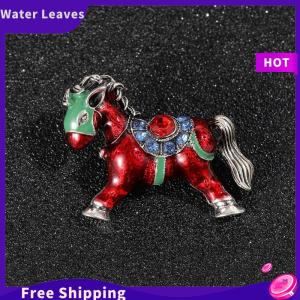 [Water]Hot Sale Freeshipping Thời trang thạch hợp kim ngựa Trâm hoàng đạo Pony pins phụ nữ người đàn ông phụ kiện quần áo phù hợp với ve áo Corsage phù hiệu năm mới Quà Tặng