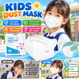 Kids Disposable Mask Dust Protection Child Face Covering Breathable Comfortable Mask Everyday Use Children's Health Safety