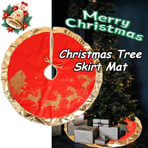 Christmas Tree Skirt Xmas Tree Cover Base Christmas Tree Apron Christmas Decorations Merry Christmas