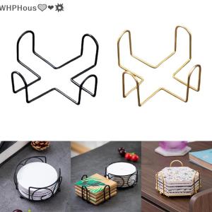 WP💓💛💖 Coaster Holder Mat Storage Rack Table Mat Holder Tea Coffee Mug Placemat Storage Organizer Table Kitchen Accessories